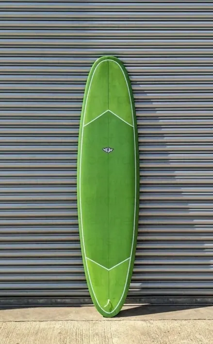 Babushka egg surfboard shape by Whitburn Studio.