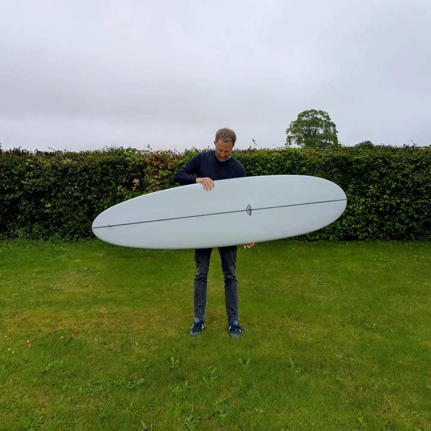 Babushka surfboard outline detail by Whitburn Studio.