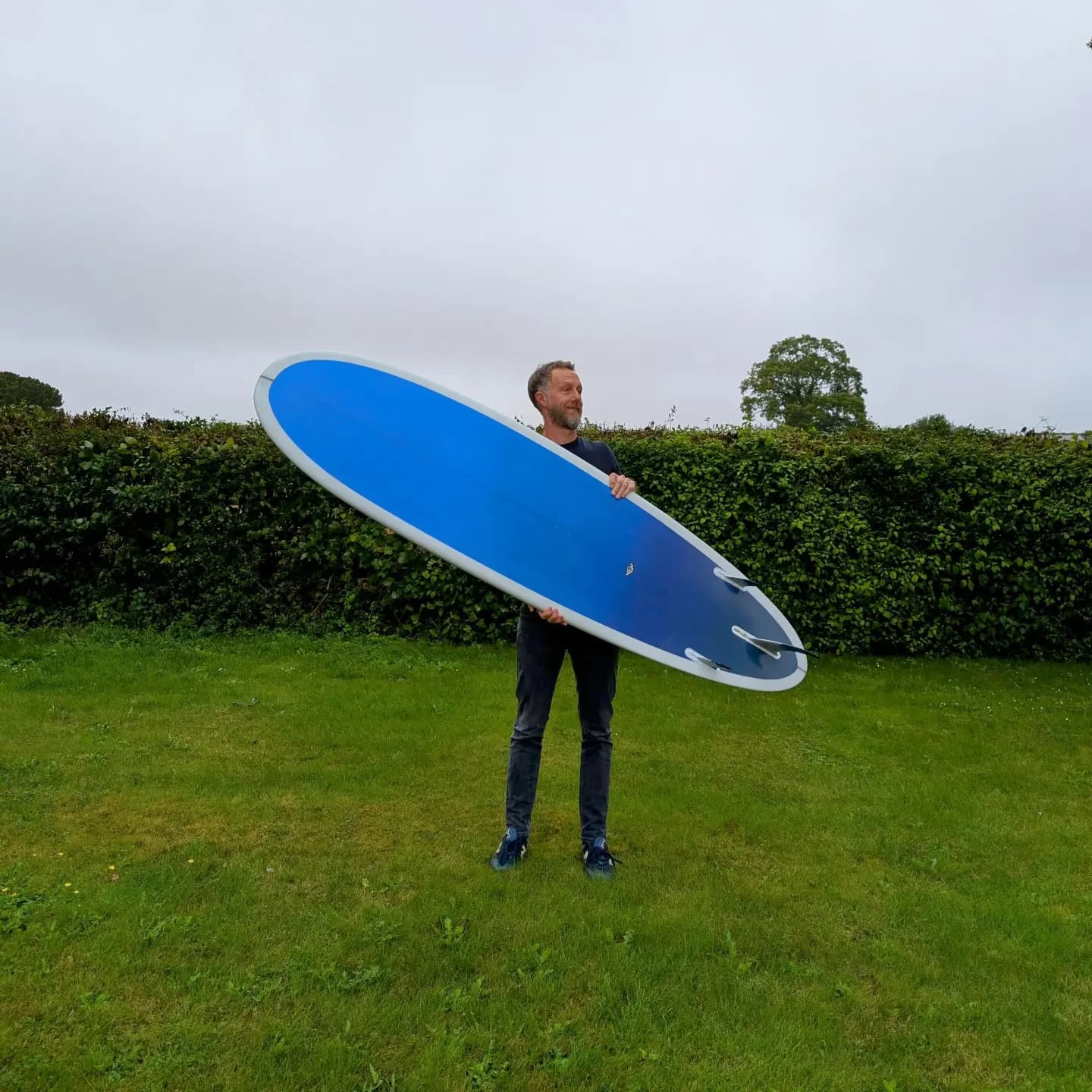 Babushka egg surfboard by Whitburn Studio.