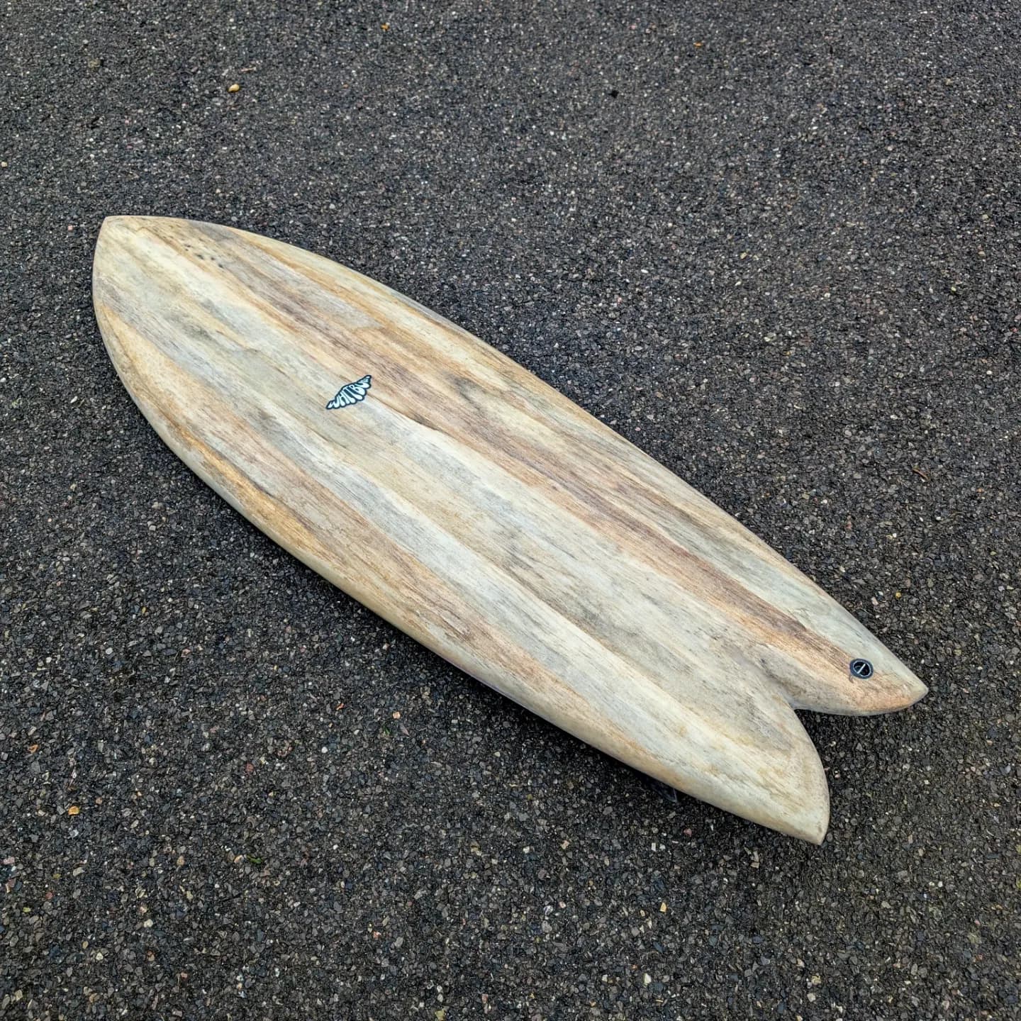 Handmade Nudibranch surfboard by Whitburn Studio.